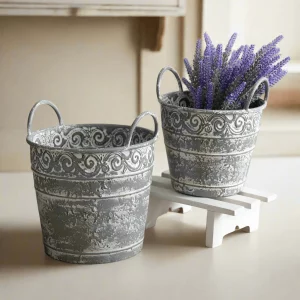Antique Metal Buckets